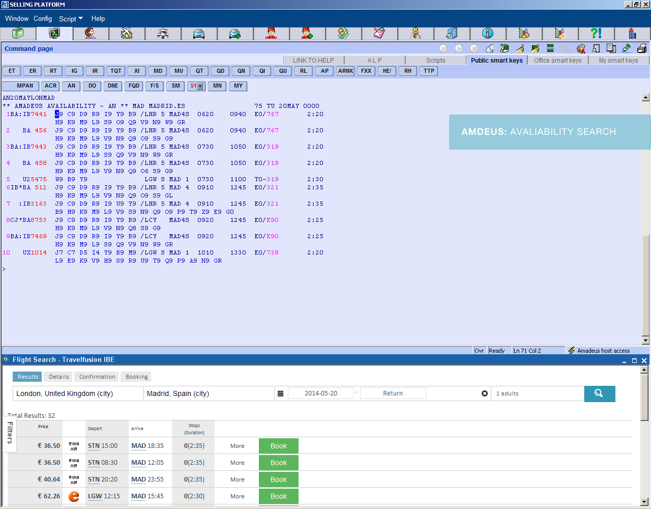 Amadeus Airline Reservation System